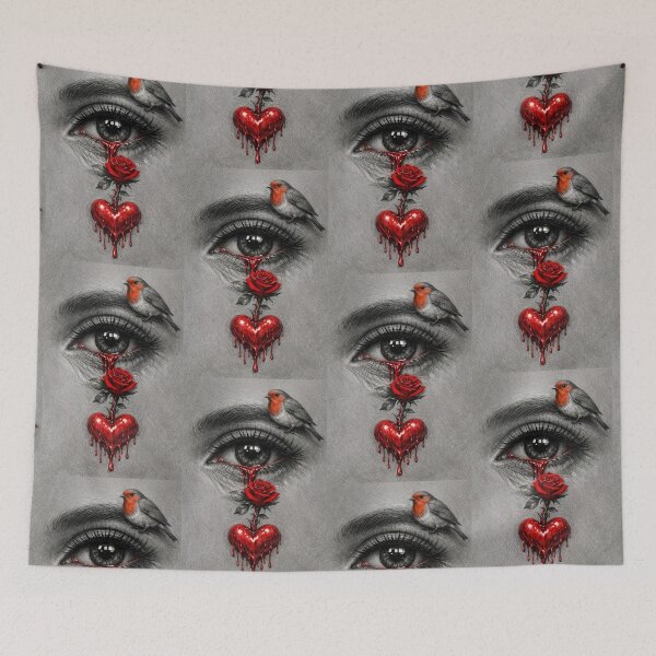 Item preview, The Bleeding Heart of Surreal Passion designed and sold by Dreamy Armine Art.