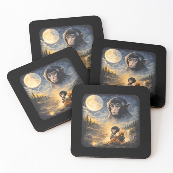 Item preview, Punch Monkey Moon designed and sold by frazier-made.
