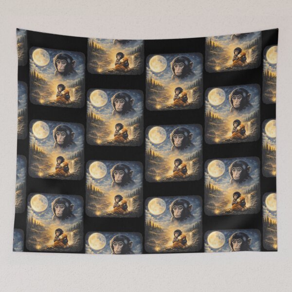 Item preview, Punch Monkey Moon designed and sold by frazier-made.