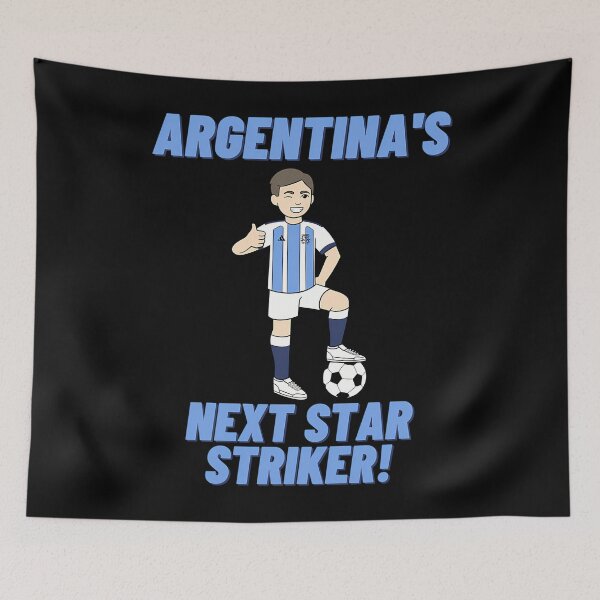 Item preview, Argentina'S Next Star Striker - Great Kids Child Children Christmas Present Football - Argentina National Team Soccer World Cup 2022 Qatar designed and sold by baronphan.