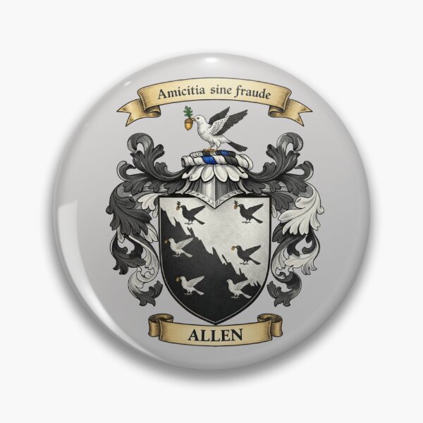 Item preview, The Allen Family Coat of Arms designed and sold by BagTown Clans.