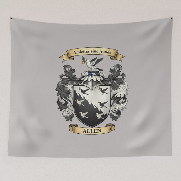 Item preview, The Allen Family Coat of Arms designed and sold by BagTown Clans.