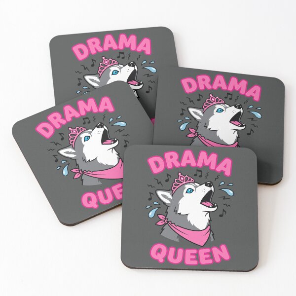 Item preview, Drama Queen - Howling Husky designed and sold by DigitalGlade.