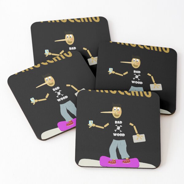 Item preview, Pinocchio Teenager With Skateboard designed and sold by Thanakan-Design.