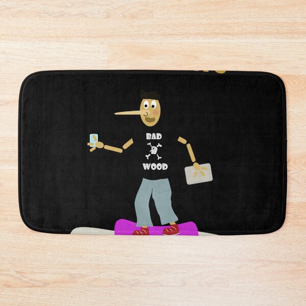 Item preview, Pinocchio Teenager With Skateboard designed and sold by Thanakan-Design.