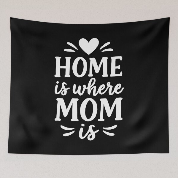 Item preview, Home is where Mom is – Mother's Day gift designed and sold by Pineapple-Tree.