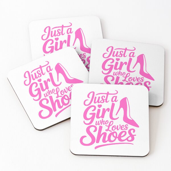 Item preview, Just A Girl Who Loves Shoes! Funny Shoe Lover Gift designed and sold by PMCreative.