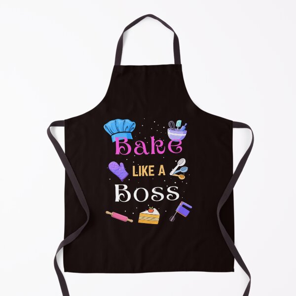 Item preview, Bake Like a Boss designed and sold by Bold Canvas Studio.