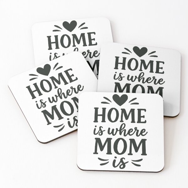 Item preview, Home is where Mom is – Mother's Day gift designed and sold by Pineapple-Tree.