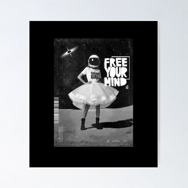 Item preview, Cosmic Girl – Free your Mind / Starseed Cosmic Woman Spiritual Galaxy Aesthetic designed and sold by 369.