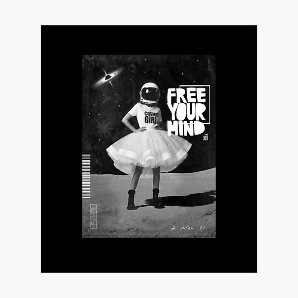 Item preview, Cosmic Girl – Free your Mind / Starseed Cosmic Woman Spiritual Galaxy Aesthetic designed and sold by 369.