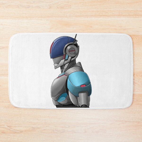 Item preview, Cyber Police Robot - Futuristic Law Enforcement Android Officer designed and sold by el.azraq.