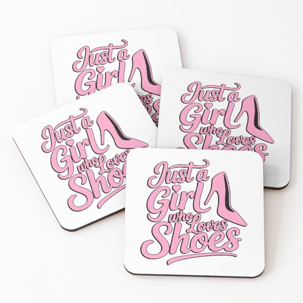 Item preview, Just a Girl Who Loves Shoes Fashion Quote designed and sold by PMCreative.