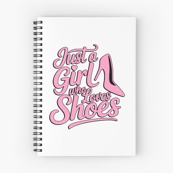 Item preview, Just a Girl Who Loves Shoes Fashion Quote designed and sold by PMCreative.