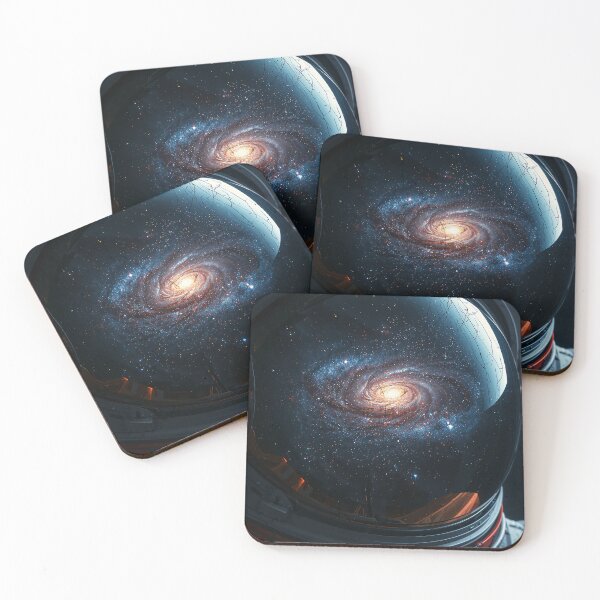 Item preview, Astronaut Helmet Galaxy Reflection Visor Space Art designed and sold by Kynura.