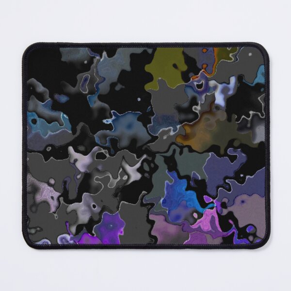 Item preview, chromatic curvature lapping colorful abstract fluid pattern designed and sold by SmashingDeals.