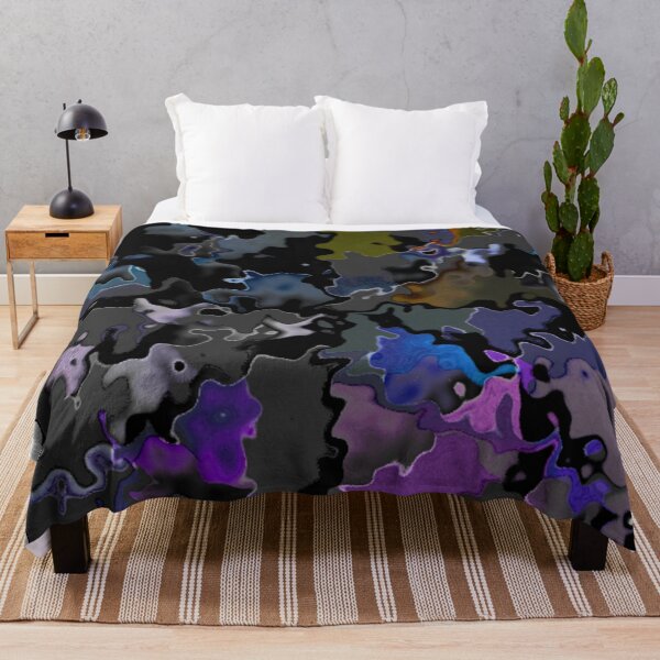 Item preview, chromatic curvature lapping colorful abstract fluid pattern designed and sold by SmashingDeals.
