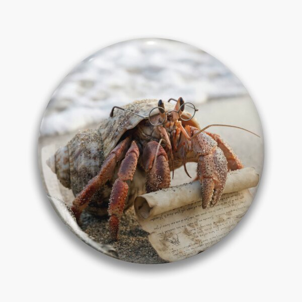 Item preview, Crab Reading a Letter on a Beach designed and sold by Maria Dryfhout.