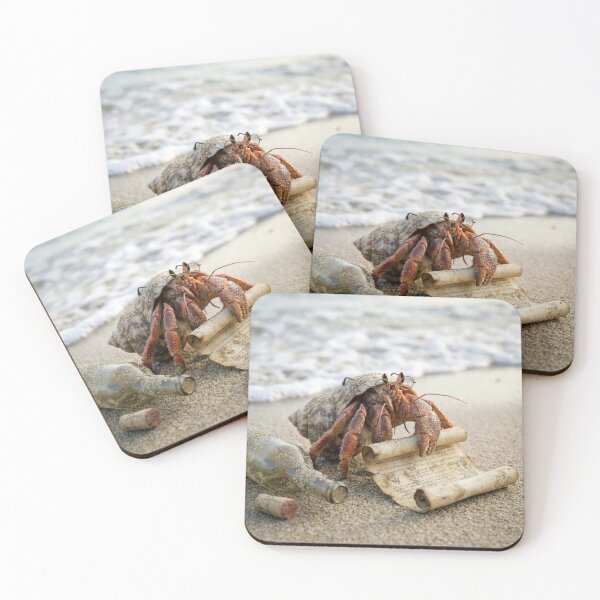 Item preview, Crab Reading a Letter on a Beach designed and sold by Maria Dryfhout.