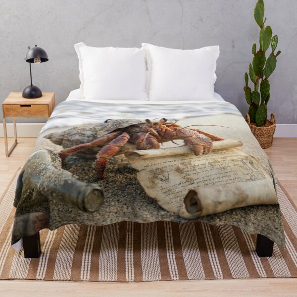 Item preview, Crab Reading a Letter on a Beach designed and sold by Maria Dryfhout.