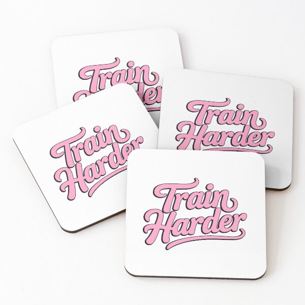 Item preview, Train Harder Motivational Typography designed and sold by PMCreative.
