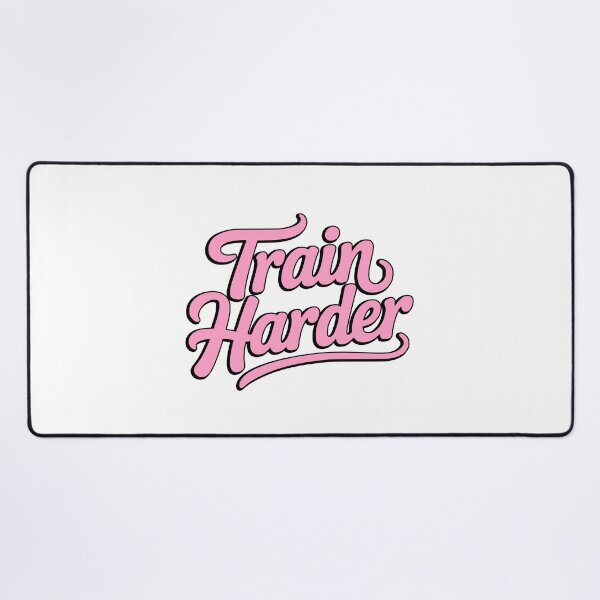 Item preview, Train Harder Motivational Typography designed and sold by PMCreative.