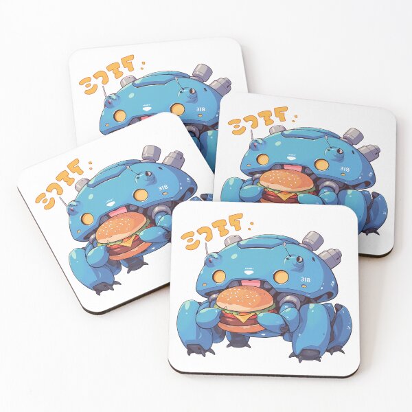 Item preview, Tachikoma Ghost in the Shell Chibi Burger designed and sold by earlobejerk.