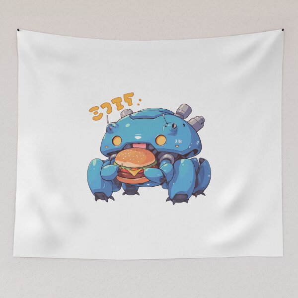 Item preview, Tachikoma Ghost in the Shell Chibi Burger designed and sold by earlobejerk.