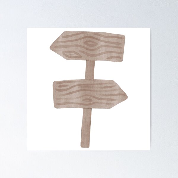 Item preview, directional way post designed and sold by sarahsdesigns02.