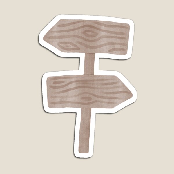 Item preview, directional way post designed and sold by sarahsdesigns02.