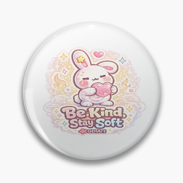 Item preview, Mello the Mochi Bunny -  Be Kind Stay Soft designed and sold by GDIArt.