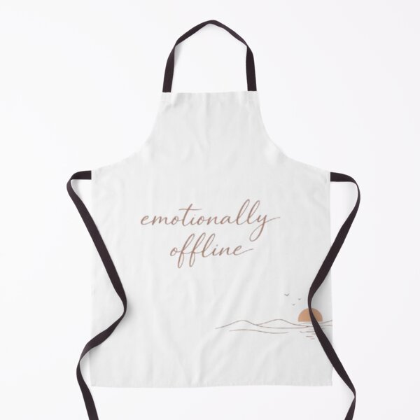 Item preview, Emotionally Offline – Minimal Aesthetic Quote Design designed and sold by Sanika arts .