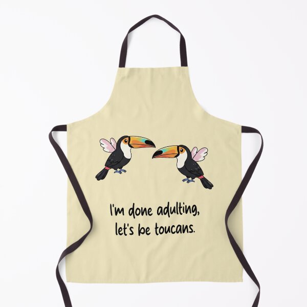 Item preview, Funny Toucan I'm Done Adulting Lets Be Toucans Animal Boys Girls Kids designed and sold by FurryHavenPH.