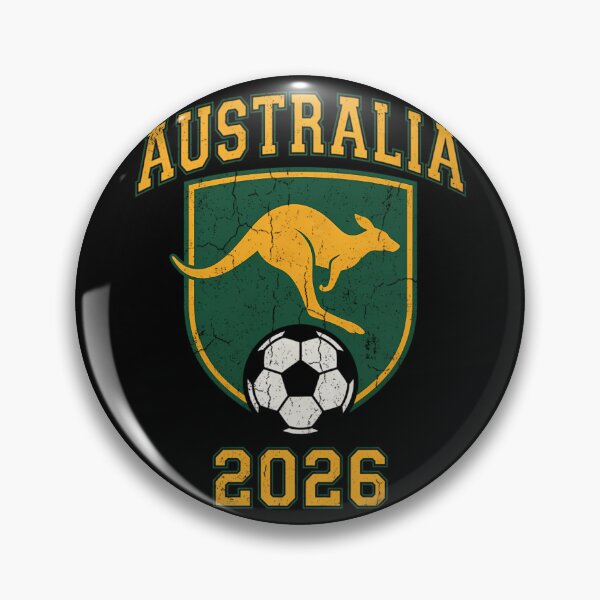 Item preview, Australia Football 2026 Soccer Crest designed and sold by eyrondigistore.