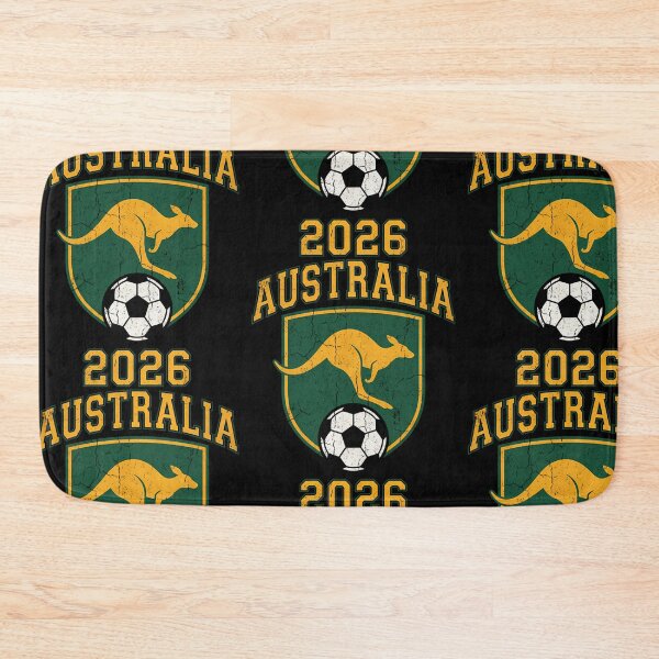 Item preview, Australia Football 2026 Soccer Crest designed and sold by eyrondigistore.