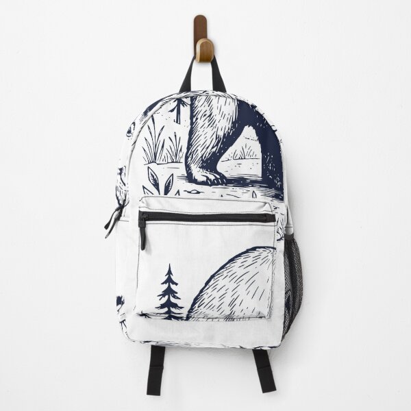 Item preview, Vintage Wilderness Bear – Forest Hiking Animal Illustration designed and sold by TeeVerse27.
