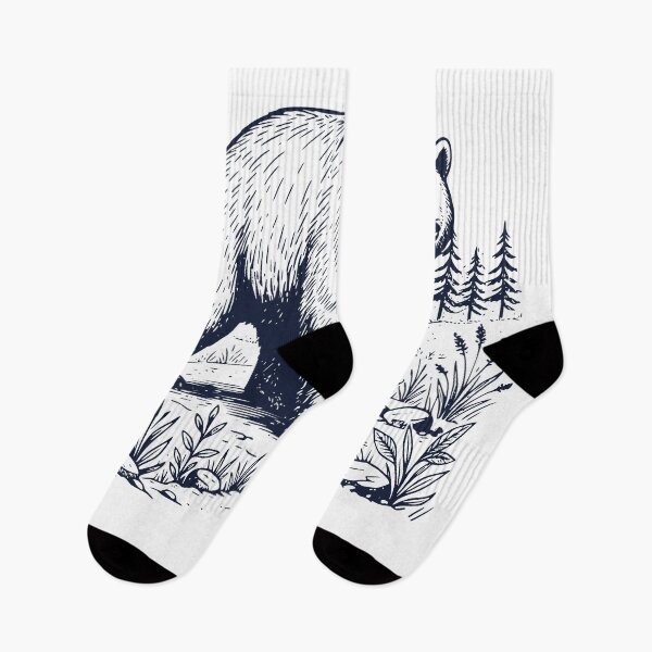 Item preview, Vintage Wilderness Bear – Forest Hiking Animal Illustration designed and sold by TeeVerse27.