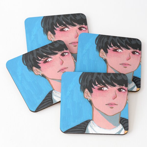 Item preview, Painting of Jungkook of BTS designed and sold by Feiyuki.