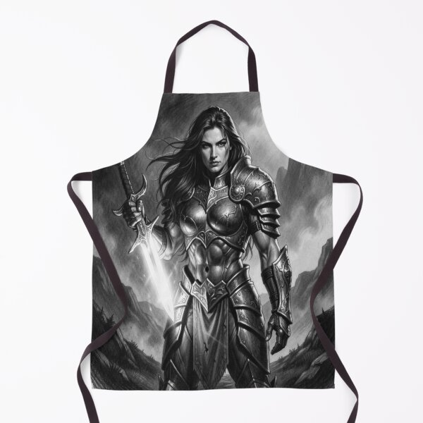 Item preview, Epic Warrior in Ornate Armor with Glowing Sword Power designed and sold by FotoworldEdel.