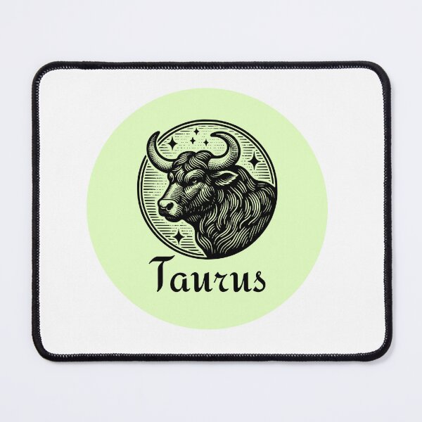 Item preview, Vintage Taurus Zodiac Sign - Mythological Bull & Constellation Art designed and sold by MinervasCrafts.