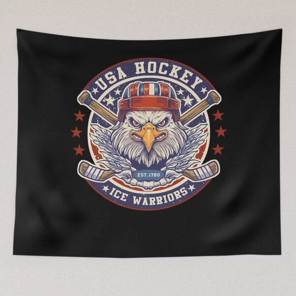 Item preview, Usa Hockey Captain Emblem designed and sold by hakeemleon.