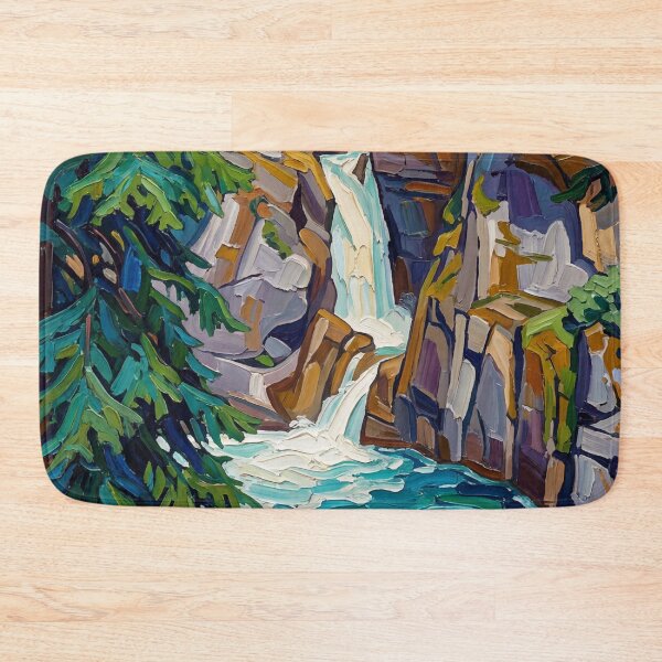Item preview, Johnston Canyon Alberta Waterfall designed and sold by Analog Aura .