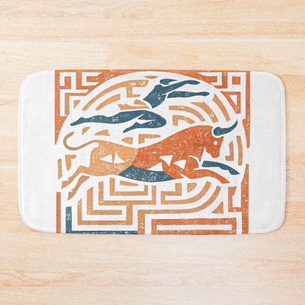 Item preview, Minoan Labyrinth Ancient Myth Art designed and sold by Retr0Tshirts.