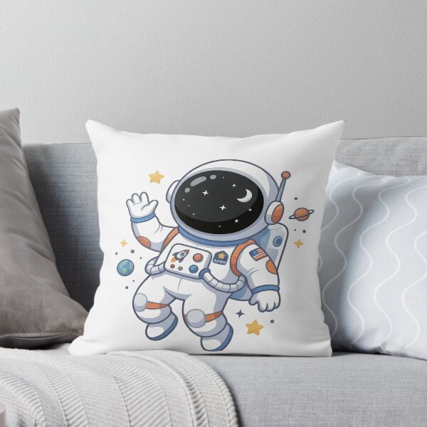 Item preview, Cute Floating Astronaut Cartoon Sticker designed and sold by Infinite Art Lab.