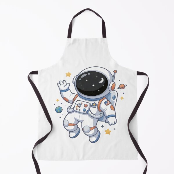 Item preview, Cute Floating Astronaut Cartoon Sticker designed and sold by Infinite Art Lab.