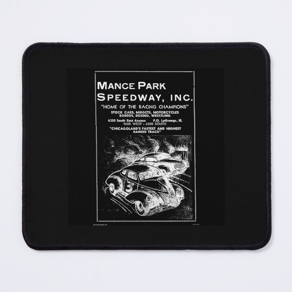 Item preview, Mance Park Auto Races Poster Variation  designed and sold by Helios Be. Lavsh.
