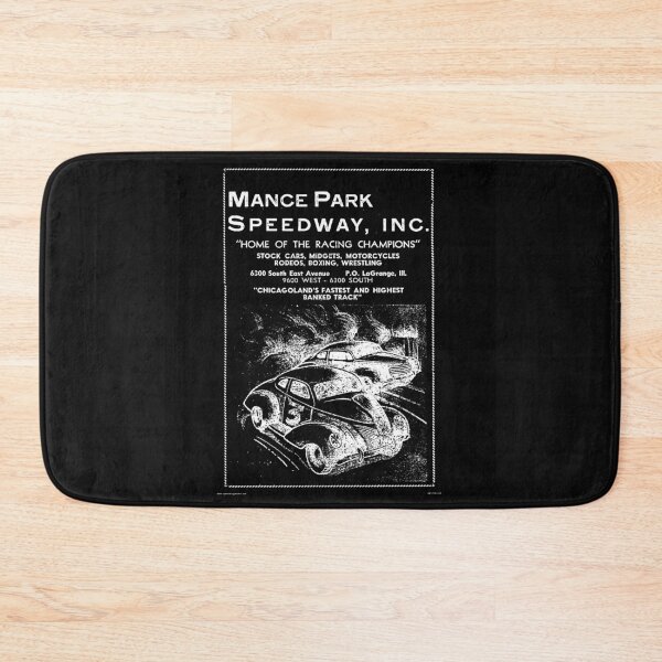 Item preview, Mance Park Auto Races Poster Variation  designed and sold by Helios Be. Lavsh.