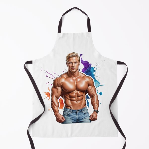 Item preview, Color Splash Physique – Dynamic Fitness Art #160 designed and sold by ForeverPrintsOK.