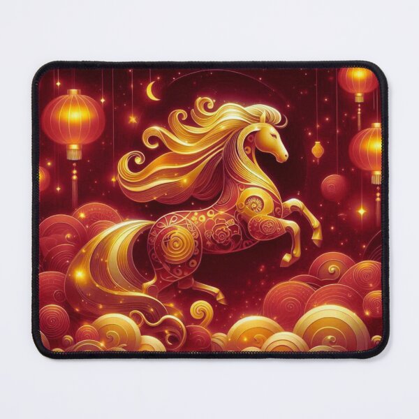 Item preview, Golden Celestial Horse: Lunar Prosperity designed and sold by Nubesss.
