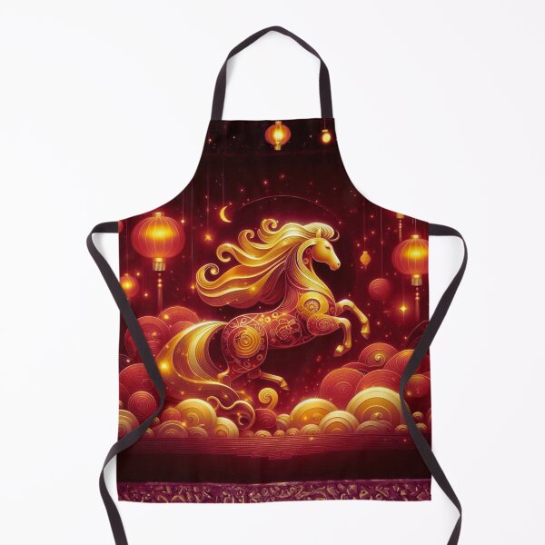 Item preview, Golden Celestial Horse: Lunar Prosperity designed and sold by Nubesss.
